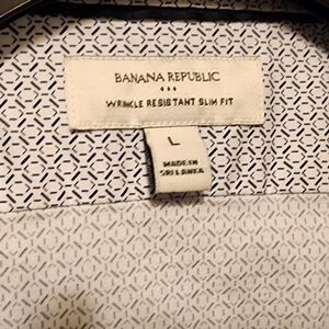 Banana Republic Geometric Pattern Shirt